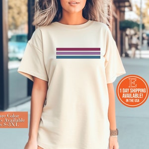 Subtle Bi Pride Shirt Pride Shirt Bisexual Clothing Bi Pride T-shirt Two Moms Lgbtq Proud Ally Oversized Aesthetic
