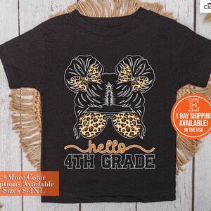 Hello Fourth Grade Shirt, Fourth Grade Teacher Shirt, Teacher Gift, Gift for Teachers, 4th Grade, Fourth Grade Teacher, Back to School Shirt