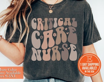 Critical Care Nurse T-Shirt, CCU Nursing Gift