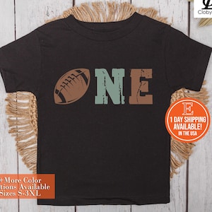 Football 1st Birthday Shirt, 1st Year Down Birthday Shirt, Touchdown One Tee, 1st Year Down Party Tshirt, 1st Birthday Football Tees