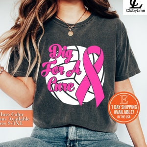 Dig For A Cure 乳がん啓発シャツ、バレーボール ピンク アウト シャツ、バレーボール Dig For a Cure シャツ、バレーボール 乳がん啓発