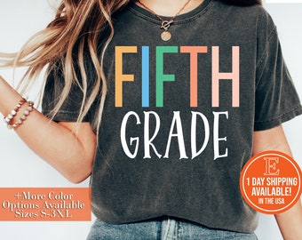 Fifth Grade Girls Boys Teacher Team 5th Grade T-Shirt, Hoodie, Sweatshirt, 5th Grade Teacher Shirts, Fifth Grade Shirt, 5th Grade Team Gift