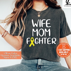 Sarcoma Cancer Wife Mom Fighter Shirt, Hoodie, Sweatshirt, Sarcoma Cancer Awareness, Sarcoma Fighter Shirt, Sarcoma Survivor Gift