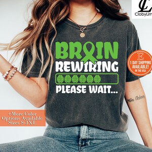 Traumatic Brain Injury Rewiring Shirt, Hoodie, Sweatshirt - Brain Injury Ribbon TBI Survivor Shirt, Technical Difficulties Traumatic Shirt