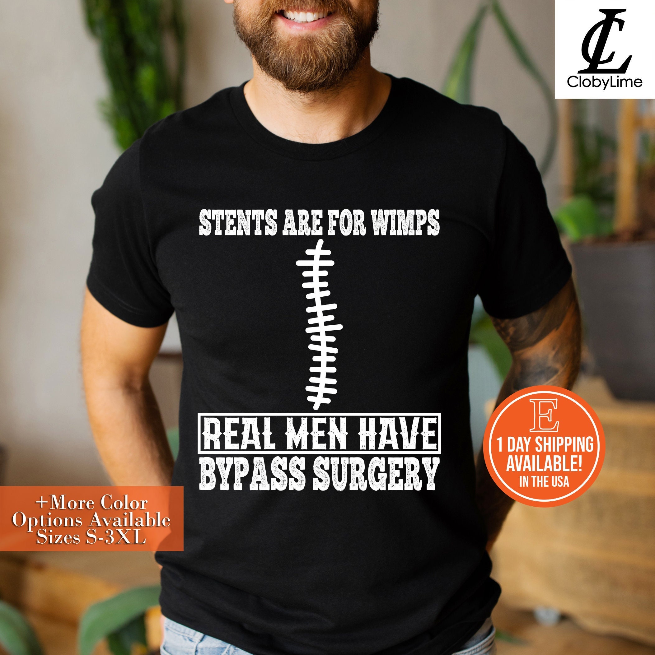 Real Men Have Bypass Surgery Open Heart Surgery T Shirt Real Men Have Bypass Surgery Open Heart Surgery T Shirt