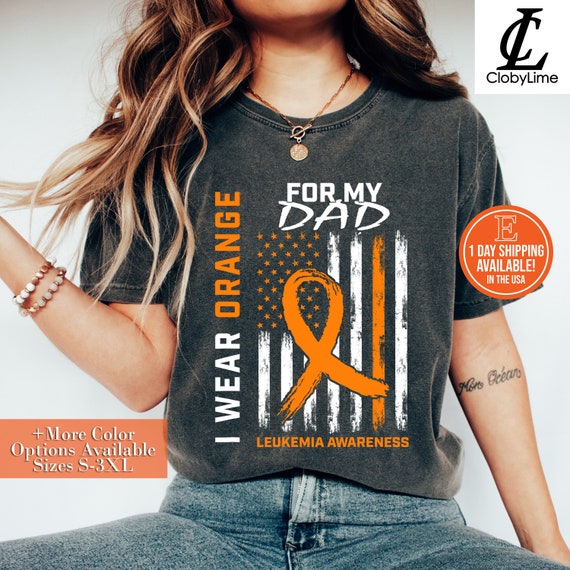 I Wear Orange For Son Kidney Cancer Awareness T-Shirt I Wear Orange For Son Kidney Cancer Awareness T-Shirt
