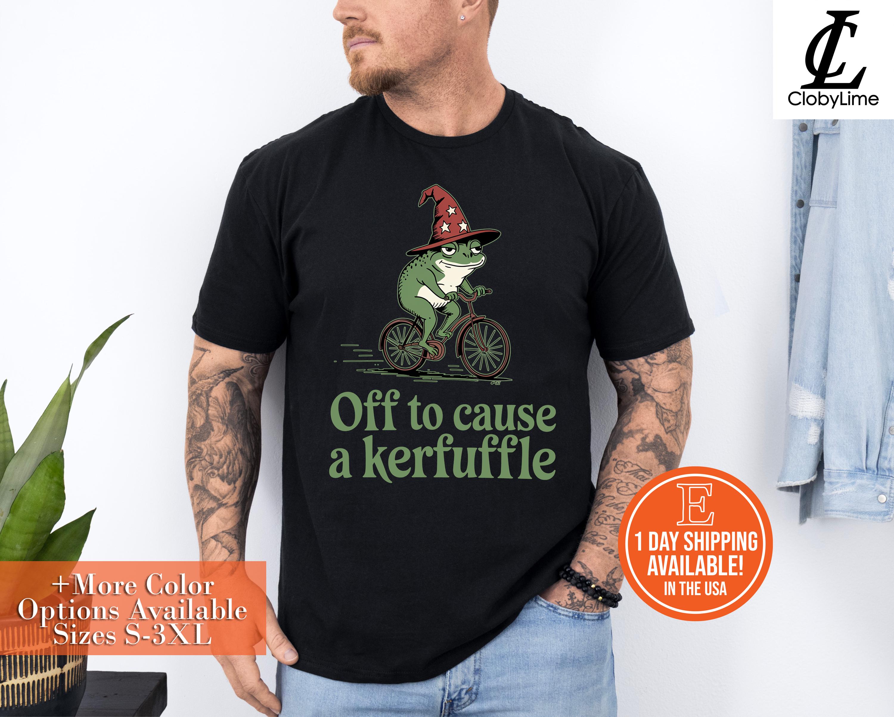 フェンリルさん用 PUMPKIN / MOONEYES / FROG Tシャツ Kerfuffle Frog T-shirt: Funny Graphic Tee - Etsy