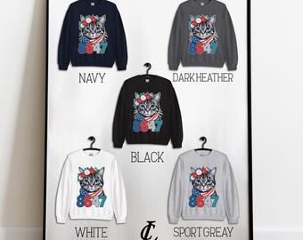 【2色セット】sorm'86 Snap T shirts ホワイト/ブラック 8647 Floral Retro 86 47 Cat Lovers Shirt, Democrat 8647 Shirt, 86