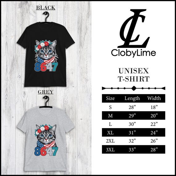 8647 Floral Retro 86 47 Cat Lovers Shirt, Democrat 8647 Shirt, 86