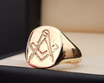 Freemason masonic ring, 925 sterling solid ring, Masonic order, Mason ring, Unique ring, Gift for her, Gift for him, Masonic silver ring.