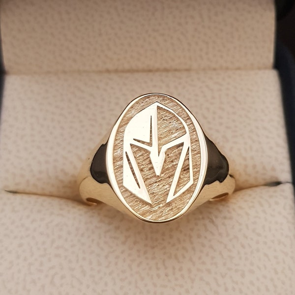 Vegas Knight Ring Etsy