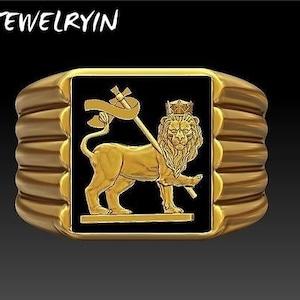 Lion of Judah Ring Qlion Knight Ring Lion Ring 925 Silver Signet Lion Ring Knight Silver Ring signet Ring Etsy Ireland