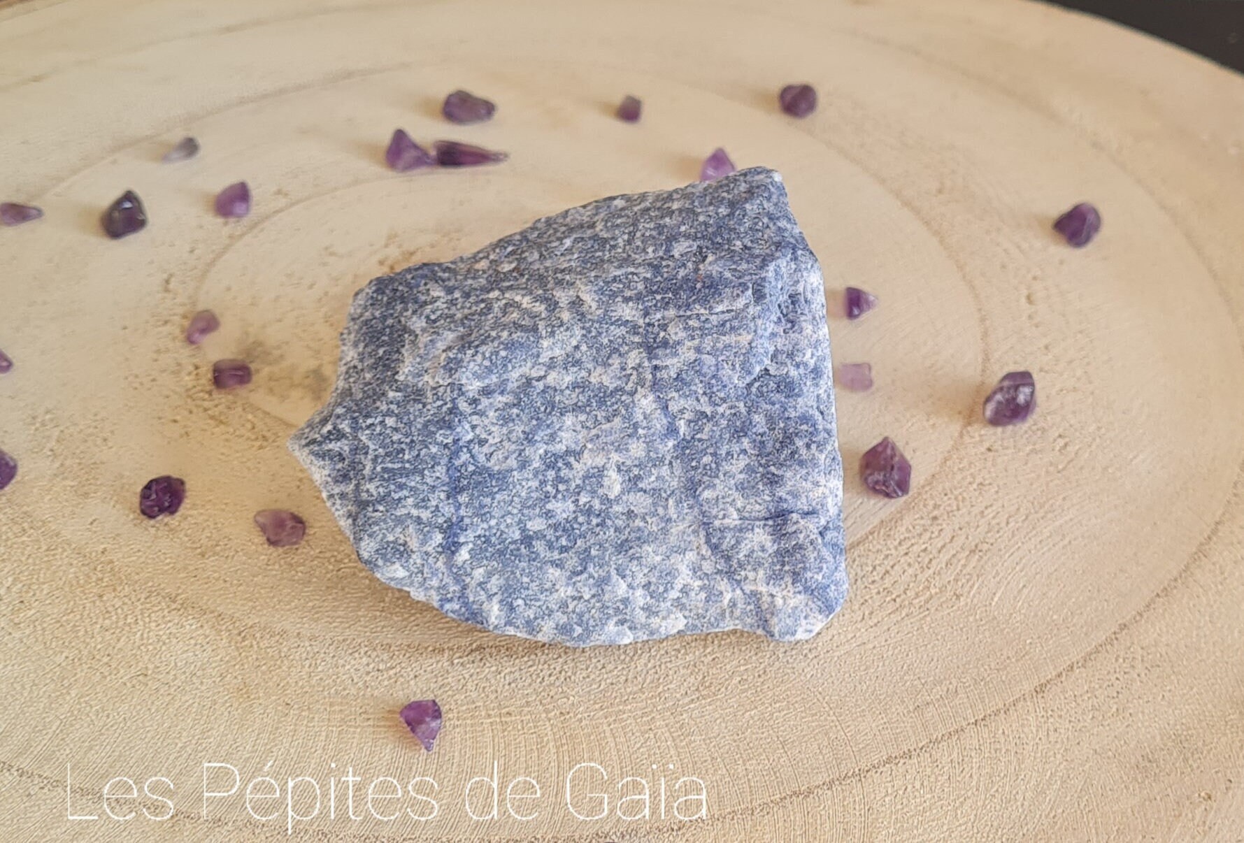 Pierre Brute Aventurine Bleue