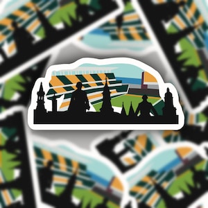 Baylor University Sticker | Baylor Bears Sticker | Baylor Sticker | Baylor Football | Alumni Gift | Green and Gold