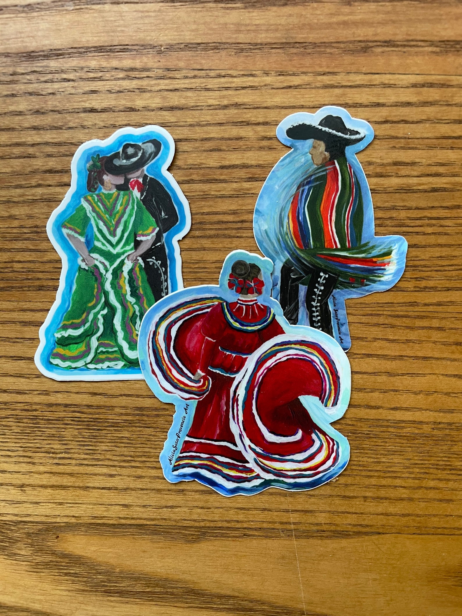 Vinyl Stickers Ballet Folklorico Dancers Etsy