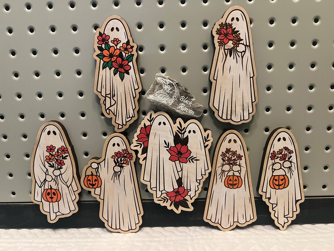 You Choose Hand Painted Inlay Ghost Ghost With