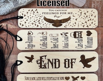 Ravenhood Wooden Bookmark Set: Officially Licensed Mini Bookmarks