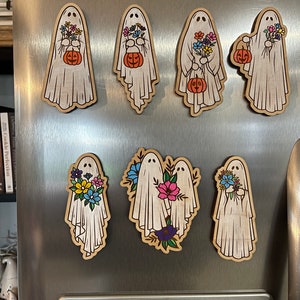 Sie wählen Handbemalte Inlay Magnete Geister.