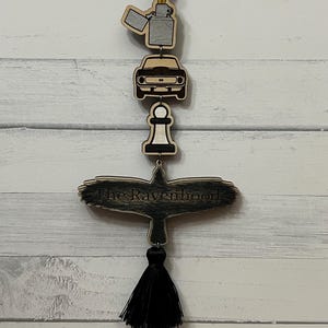 Ravenhood Officially Licensed Charm / Bookish ornament.