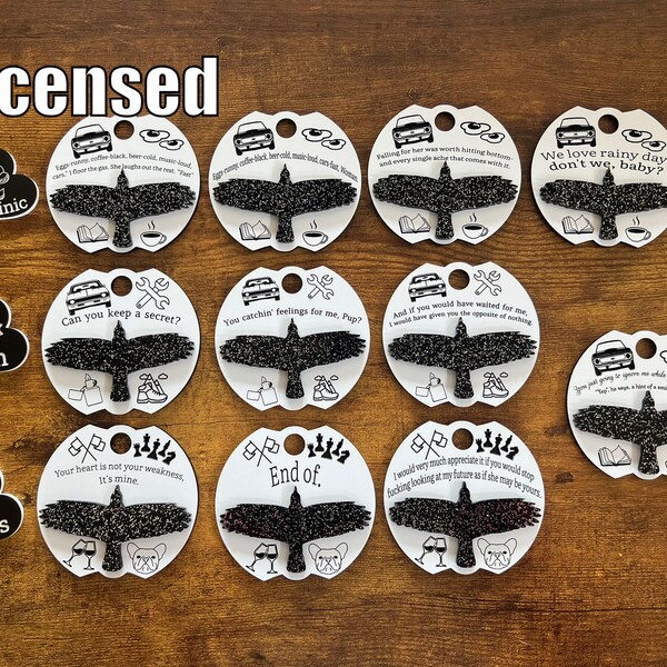 Offically Licensed Ravenhood Stanley Tumbler Toppers.