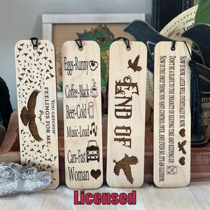 Officially Licensed Ravenhood wooden bookmarks. You choose!
