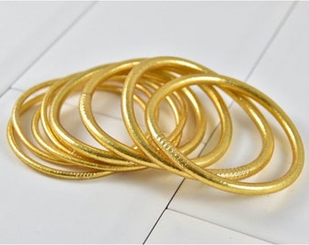 Boeddhistische armband licht Goud