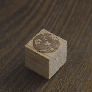 Fantasia botanica - Timbro in legno