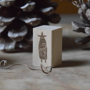 Etoile de conte de fées - tampons en bois