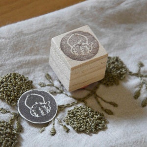 Teiera - Timbro in legno