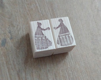 Exchange Letter - Pen Pal - Wooden Stamp