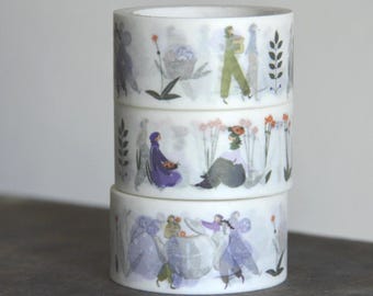 Spelen met bloemen: washitape