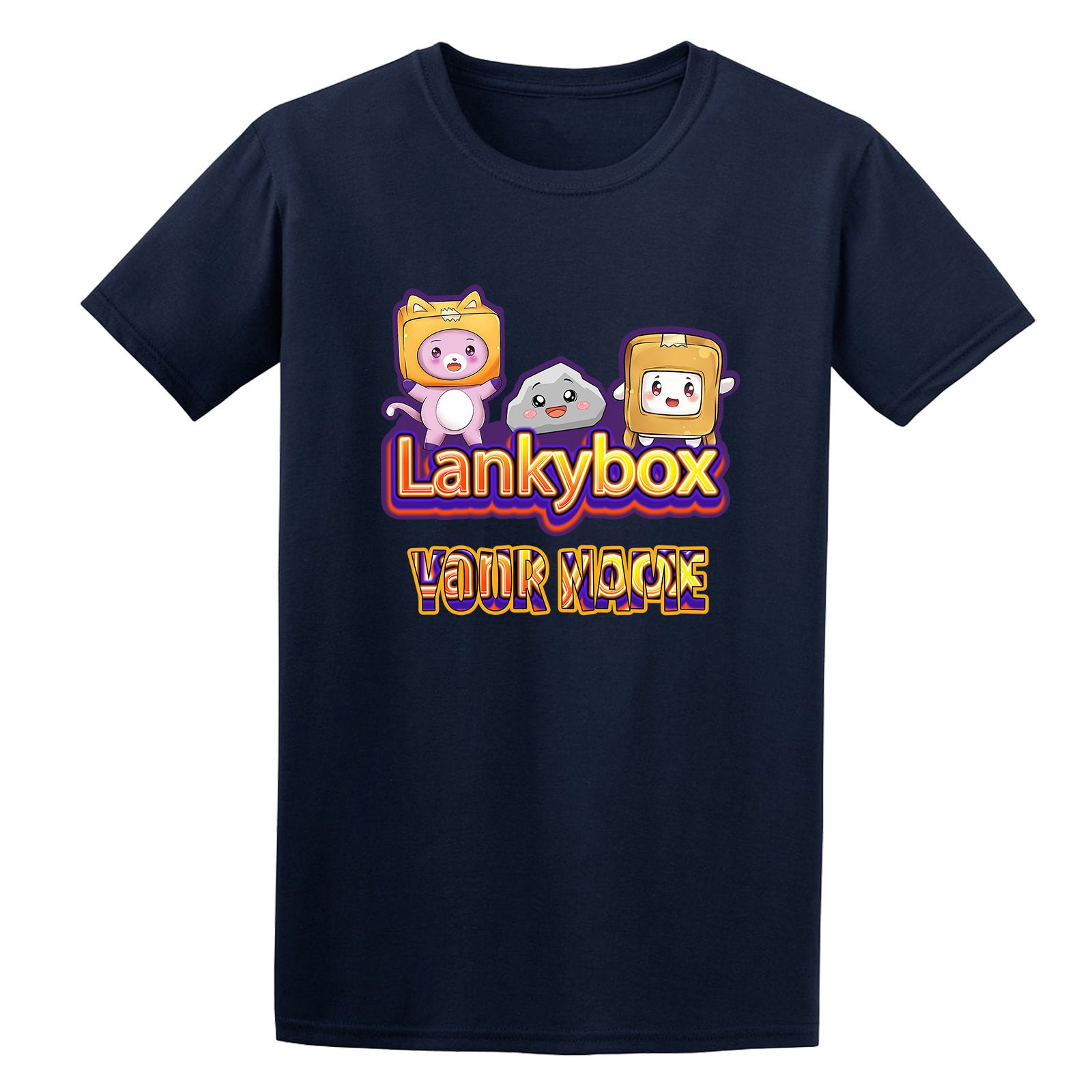 Lankybox Happy Rocky Plushie Personalised Boys Girls Funny | Etsy UK