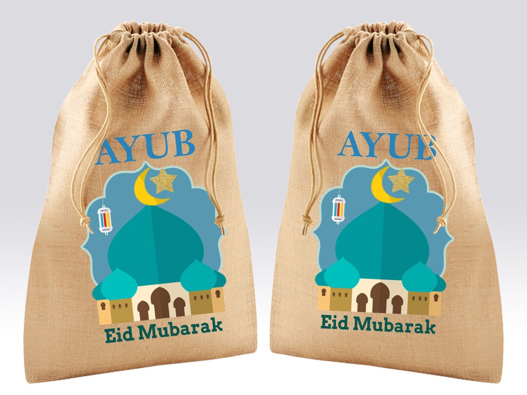 Personalised Eid Gift Bagseid Gift Bags for Childrenkids Eid Etsy
