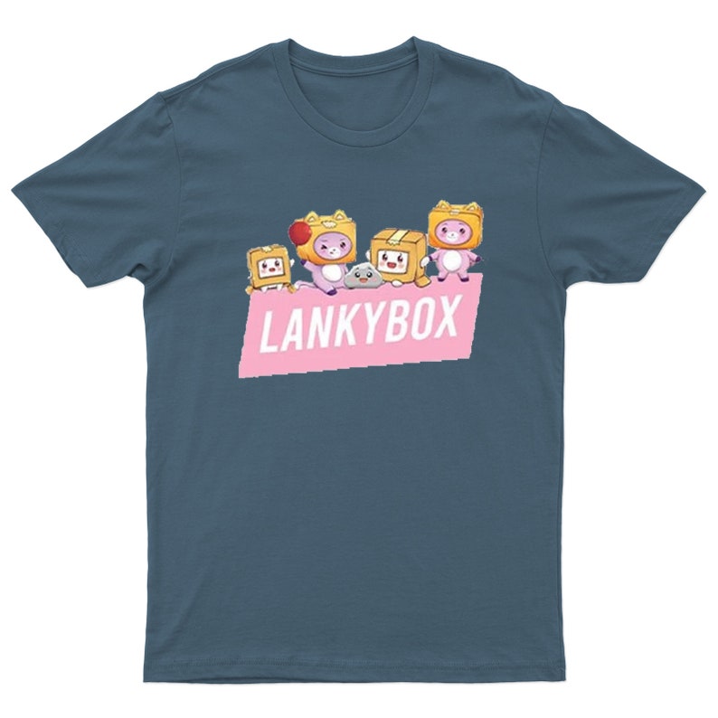 Lankybox Adults Birthday Gift Trendy Mens T-shirts EM V - Etsy