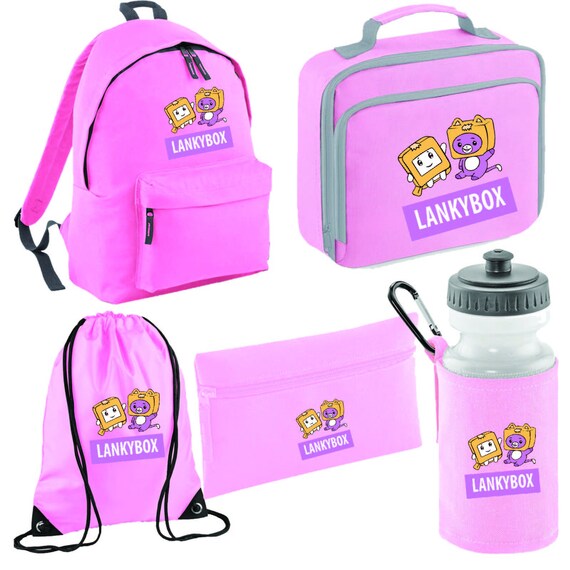 Lankybox Back to School Pencil Case Pencil Pouch School Bag Etsy UK