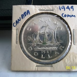 1949 Canada Silver Dollar Newfoundland