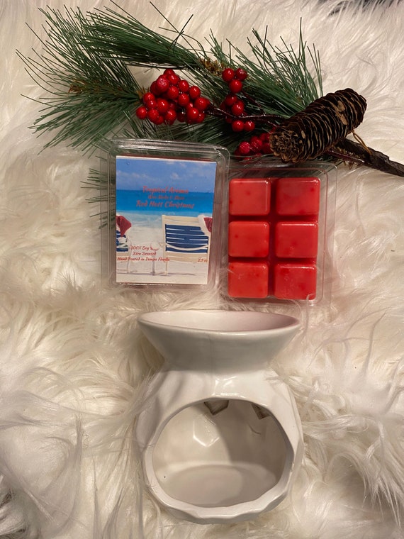 Red Hot Christmas Wax Melts Soy Wax Wax Melts Wax Warmer Etsy