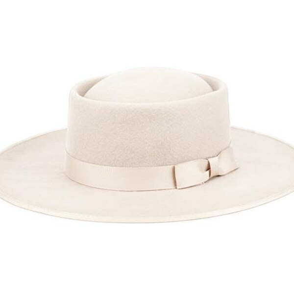 Felt Pork Pie Hat main image 1