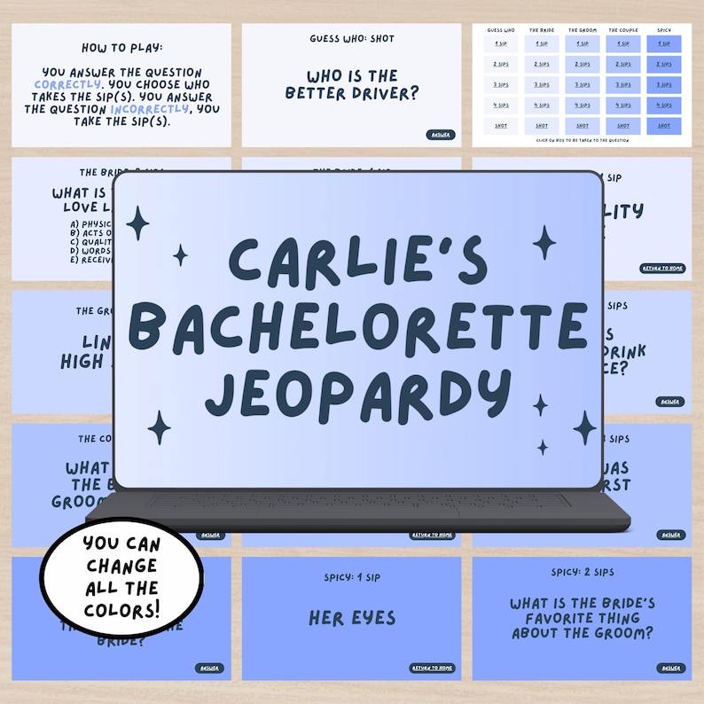Bachelorette Jeopardy, Jeopardy Bachelorette, Jeopardy Bachelorette Game, Bachelorette Games, Custom Jeopardy Game, Editable Jeopardy Game, Jeopardy PowerPoint, Hens Weekend Games, Custom Bachelorette Game