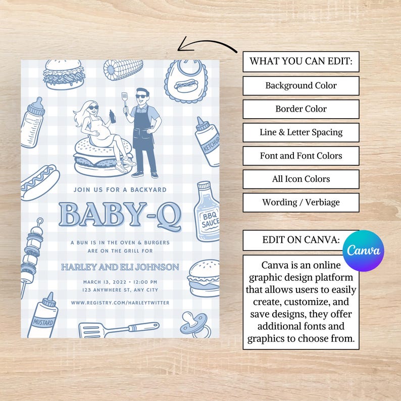 BabyQ, Baby-Q, BBQ Baby Shower, BabyQ Baby Shower, Baby-Q Baby Shower, BBQ Baby Shower Invite, BBQ Grill Baby Shower Invitation, Summer Baby Shower, 2026 Baby Shower, Trendy Baby Shower Invite, Grilling Baby Shower, BabyQ Invite, BabyQ Invitation, Baby Q Invite
