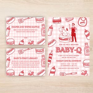 BabyQ, Baby-Q, BBQ Baby Shower, BabyQ Baby Shower, Baby-Q Baby Shower, BBQ Baby Shower Invite, BBQ Grill Baby Shower Invitation, Summer Baby Shower, 2026 Baby Shower, Trendy Baby Shower Invite, Grilling Baby Shower, BabyQ Invite, BabyQ Invitation, Baby Q Invite