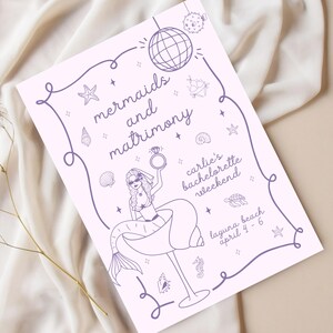 Mermaids and Matrimony, Mermaid and Matrimony Bachelorette Invite, Mermaid Bachelorette Invitation, Mermaid Bachelorette Theme, Mermaid Last Splash Invite, Bachelorette Invitation, Bachelorette Invite, Mermaid Invitation, 2025 Bachelorette Theme, Summer Bachelorette Invitation