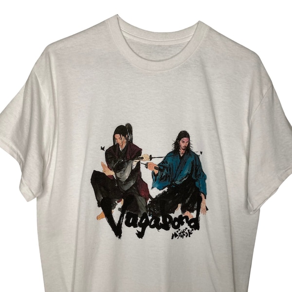 Sasaki Kojiro & Musashi Miyamoto Vagabond UNISEX TSHIRT (Choose your tshirt preference!)