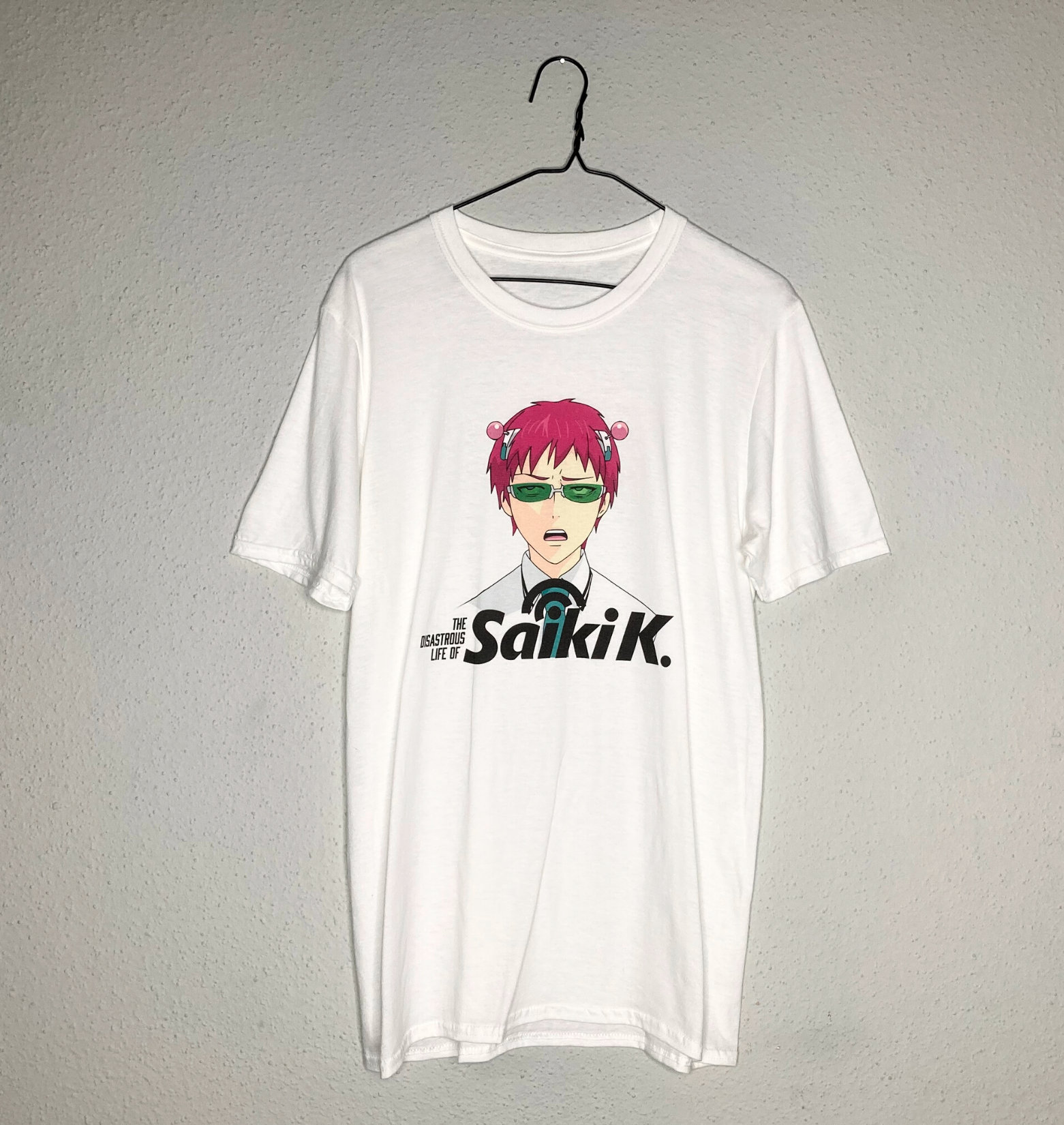 SAIKI K「イライラ顔」斉木楠雄のΨ難Tシャツ - Etsy 日本