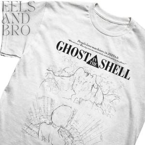 UNISEX Ghost in the shell (people love machines in 2029 A.D.) Motoko Kusanagi &quot;Major&quot; T-SHIRT
