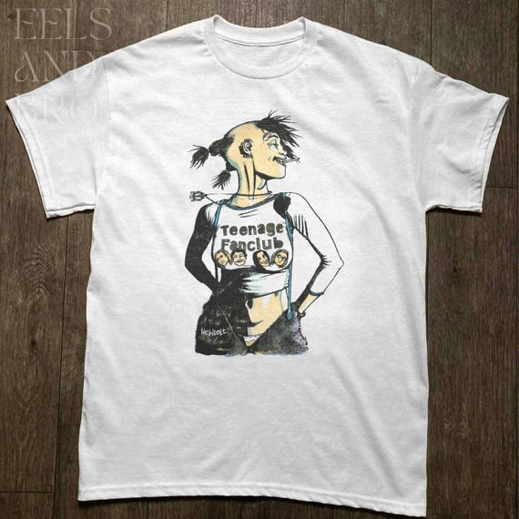 TANKGIRL 'TEENAGE FANCLUB' T-shirt - (choose Your T-shirt Style