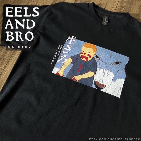 BOBBY HILL "We're here to save the itchy algae" Wolf T-SHIRT