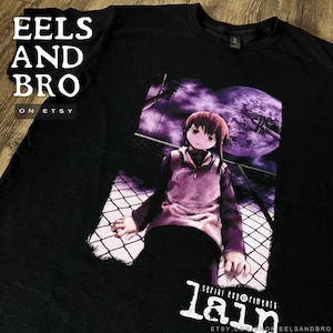Koszulka Lain / Serial Experiments Lain BLACK