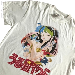 LUM and her DARLINGS - T-shirt imprimé style aquarelle vive urusei yatsura anime