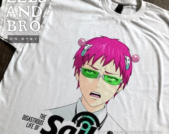 SAIKI K "annoyed face" Saiki Kusuo no Sai Nan TSHIRT